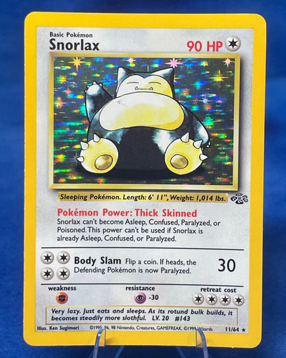 Snorlax 11/64: Jungle Holo