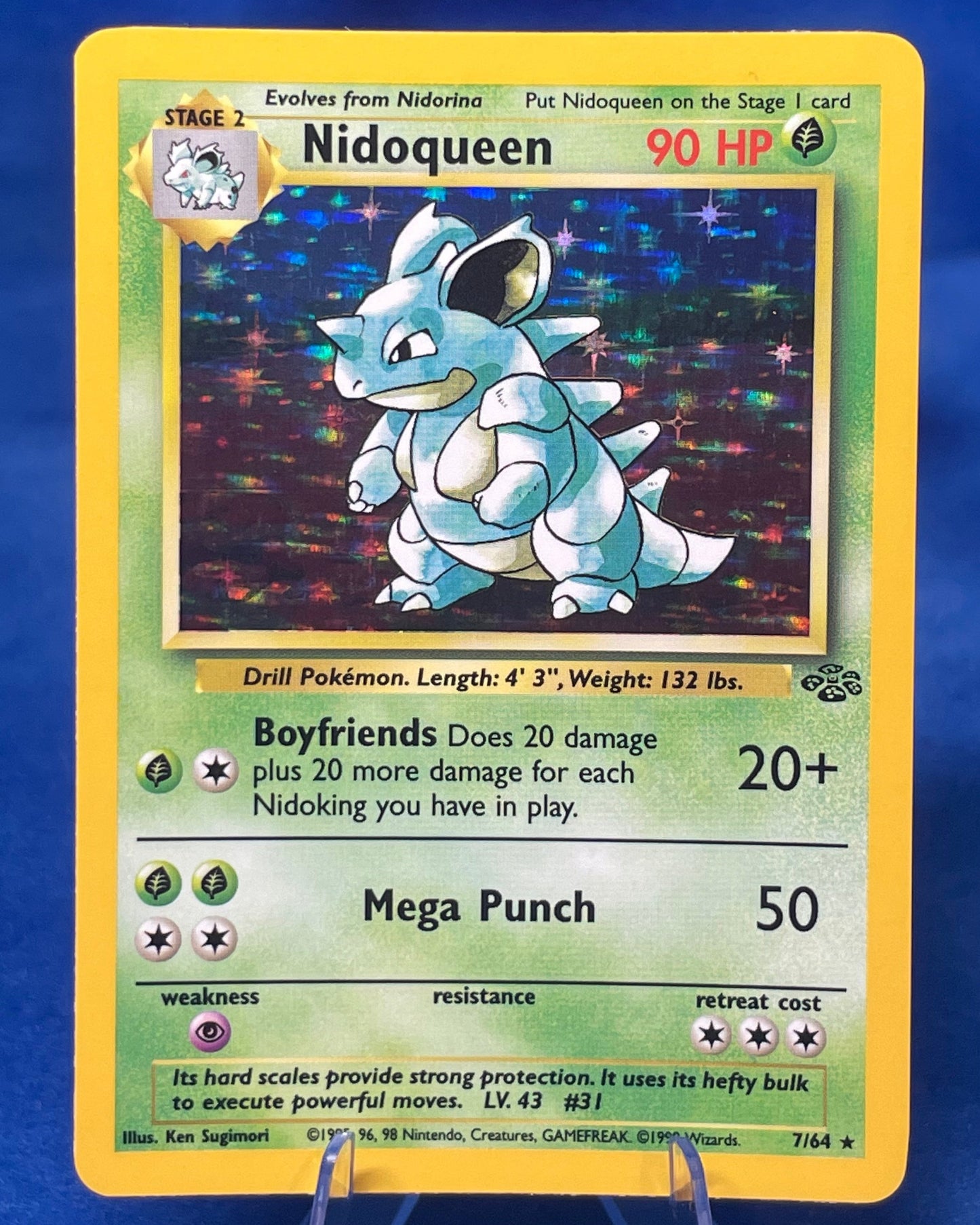 Nidoqueen 7/64: Jungle Holo