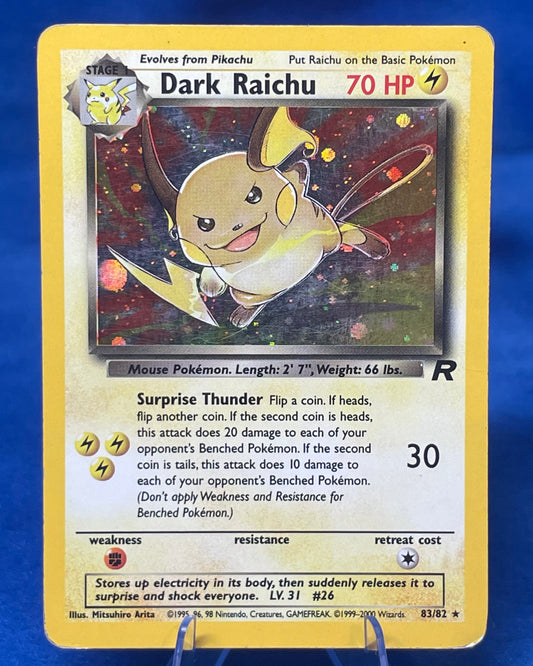 Dark Raichu 83/82: Team Rocket Holo