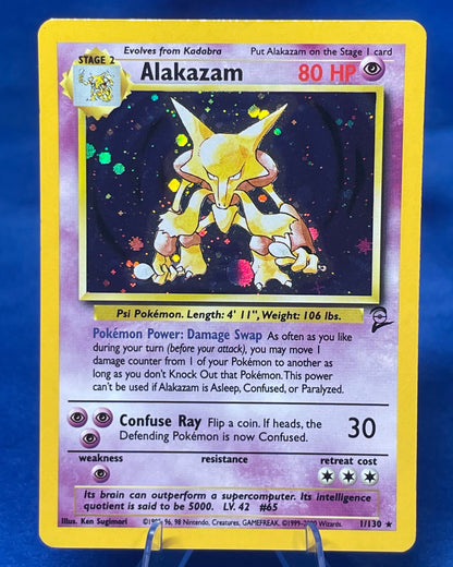 Alakazam 1/130: Base Set 2 Holo