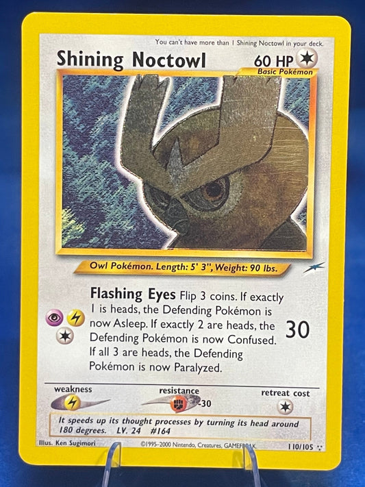 Shining Noctowl 110/105: Neo Destiny Holo