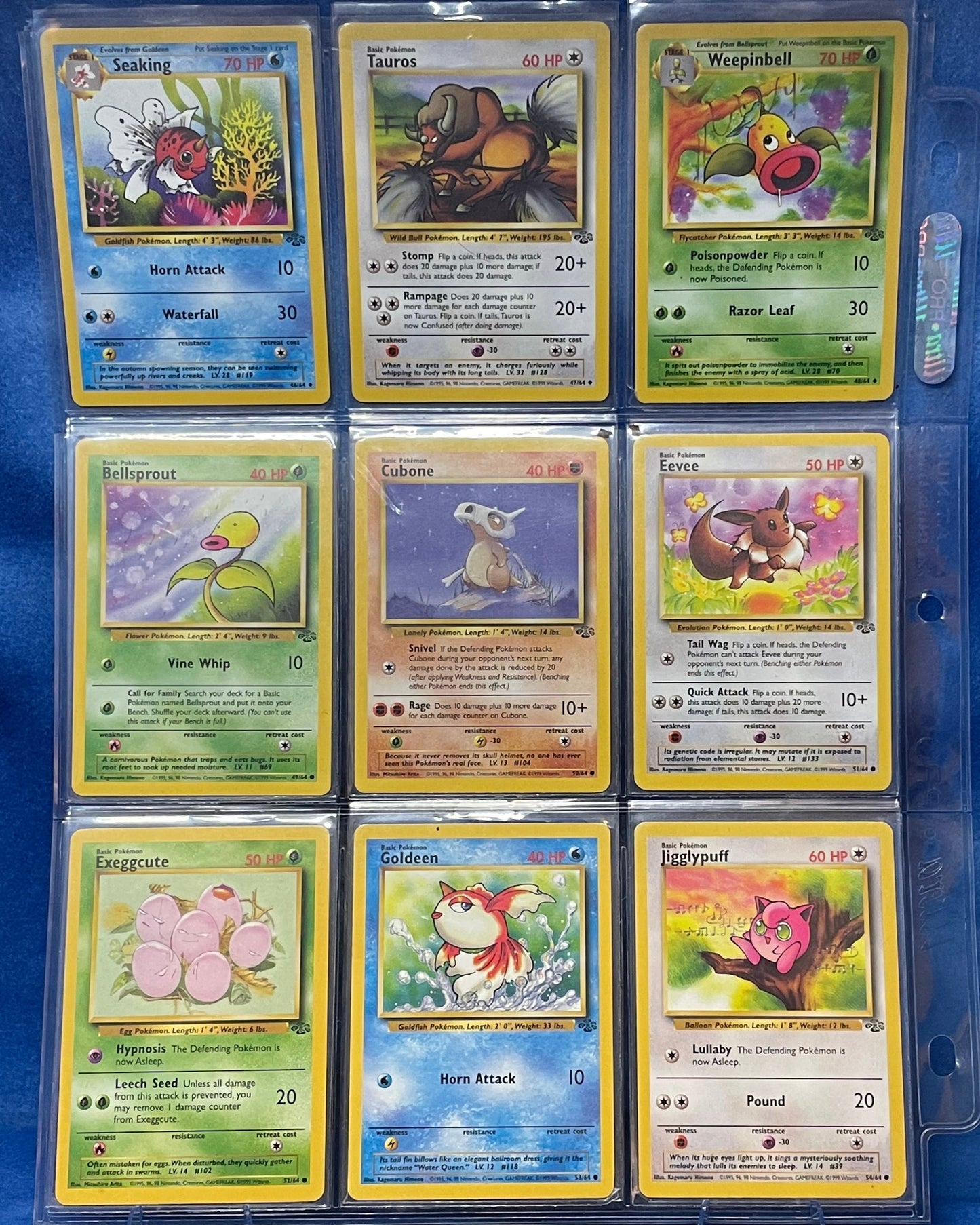 Complete Non-Holo Jungle Set