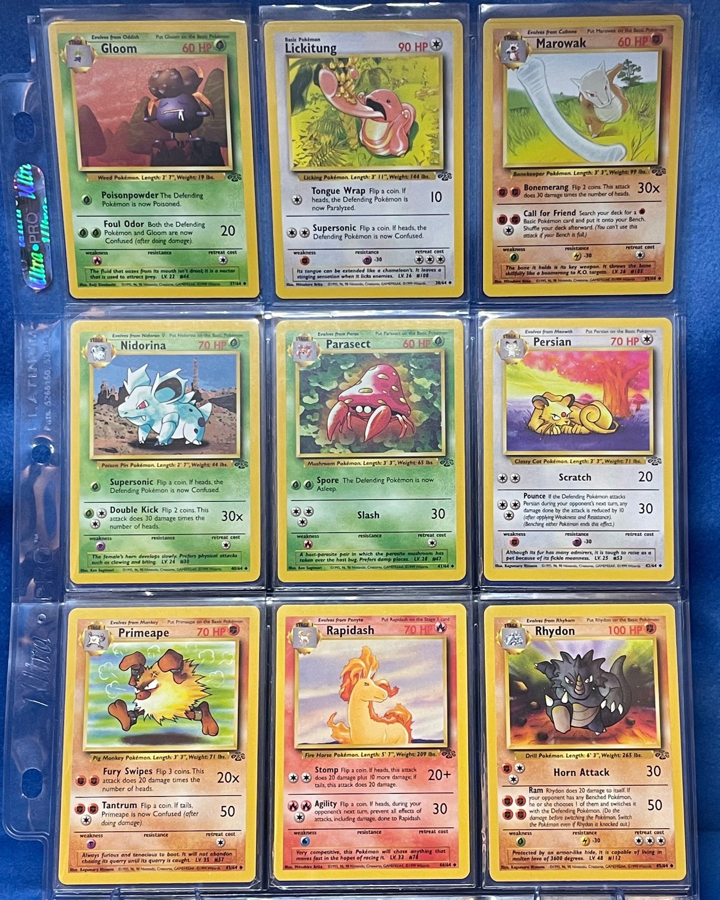 Complete Non-Holo Jungle Set