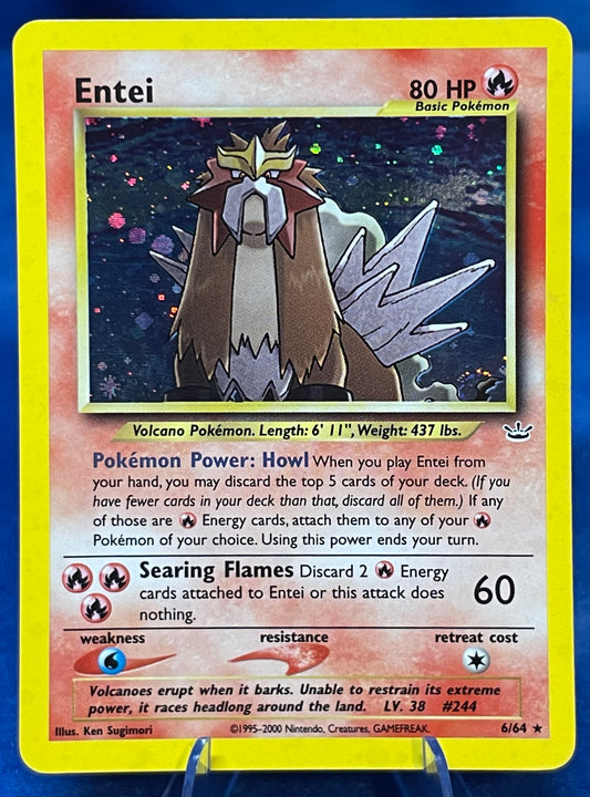 Entei 6/64: Neo Revelation Holo